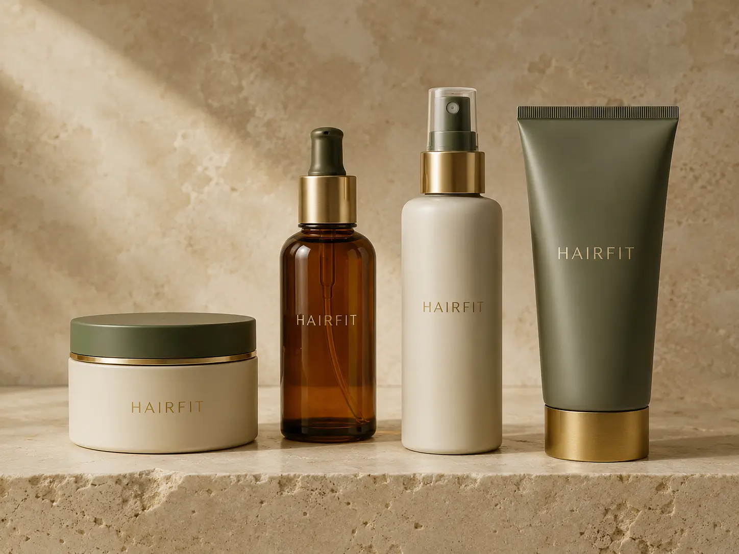 HairFit maintenance, cleansing and styling care products