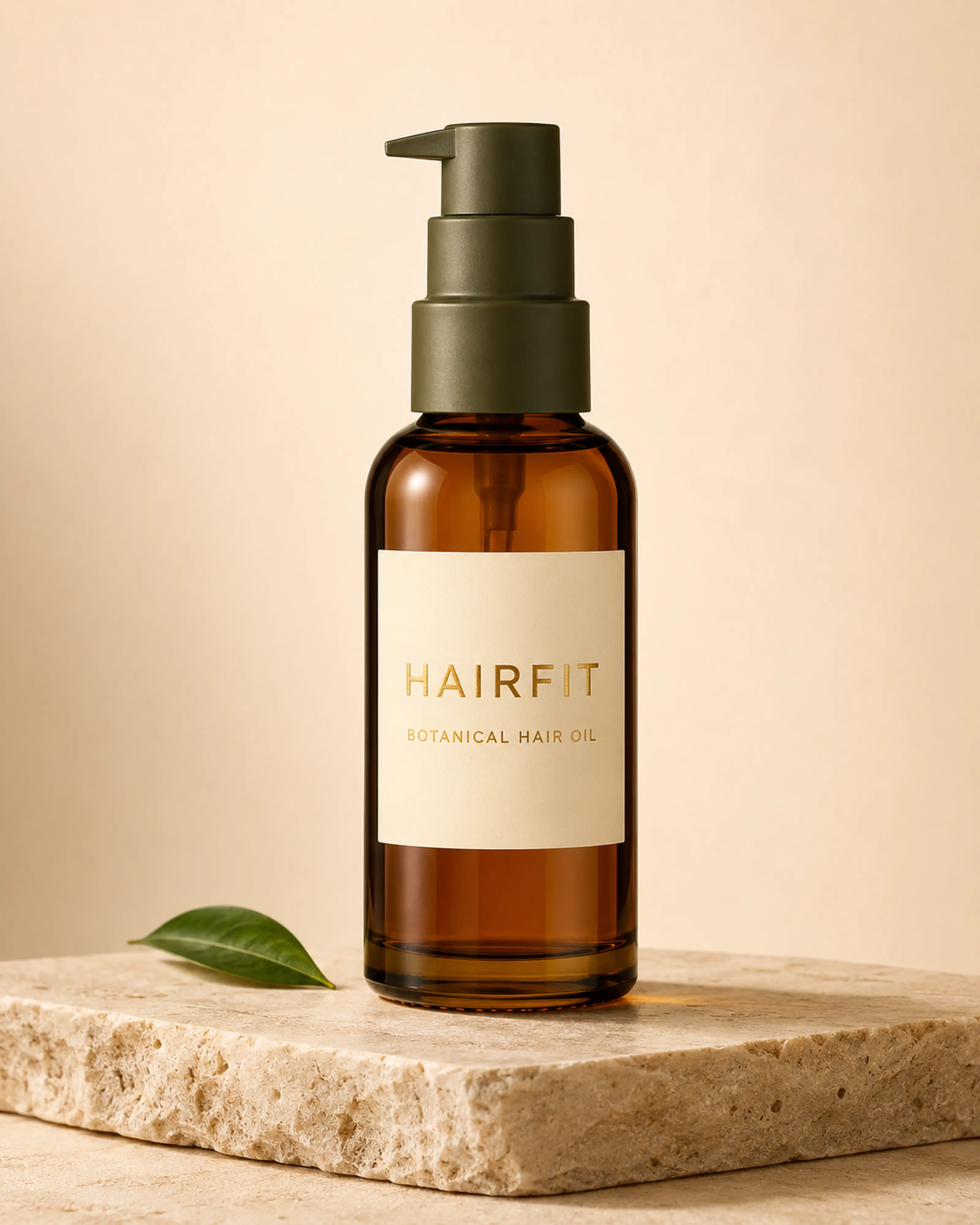 Botanical Hair Oil by HairFit, shown individually