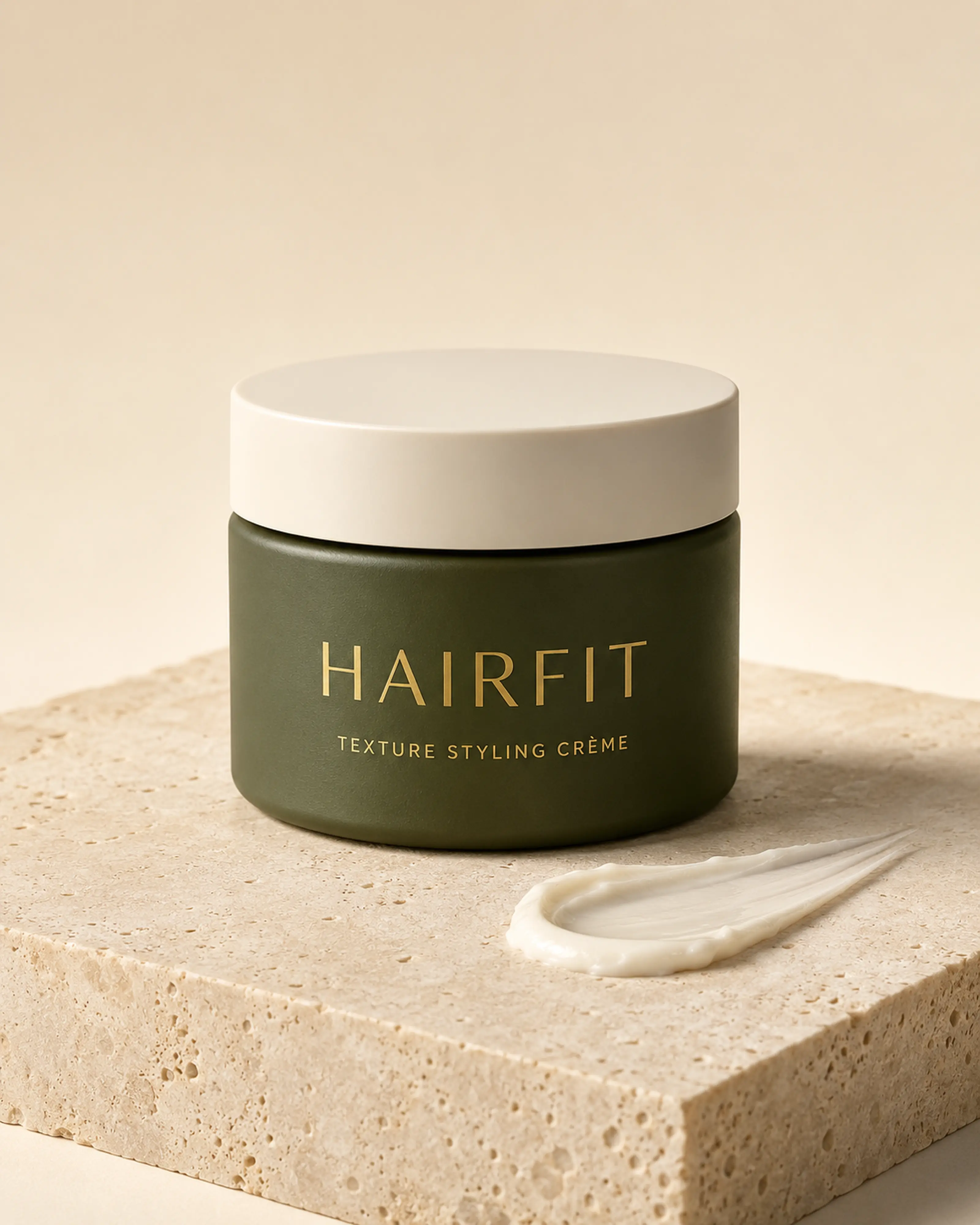 Texture Styling Crème by HairFit, shown individually