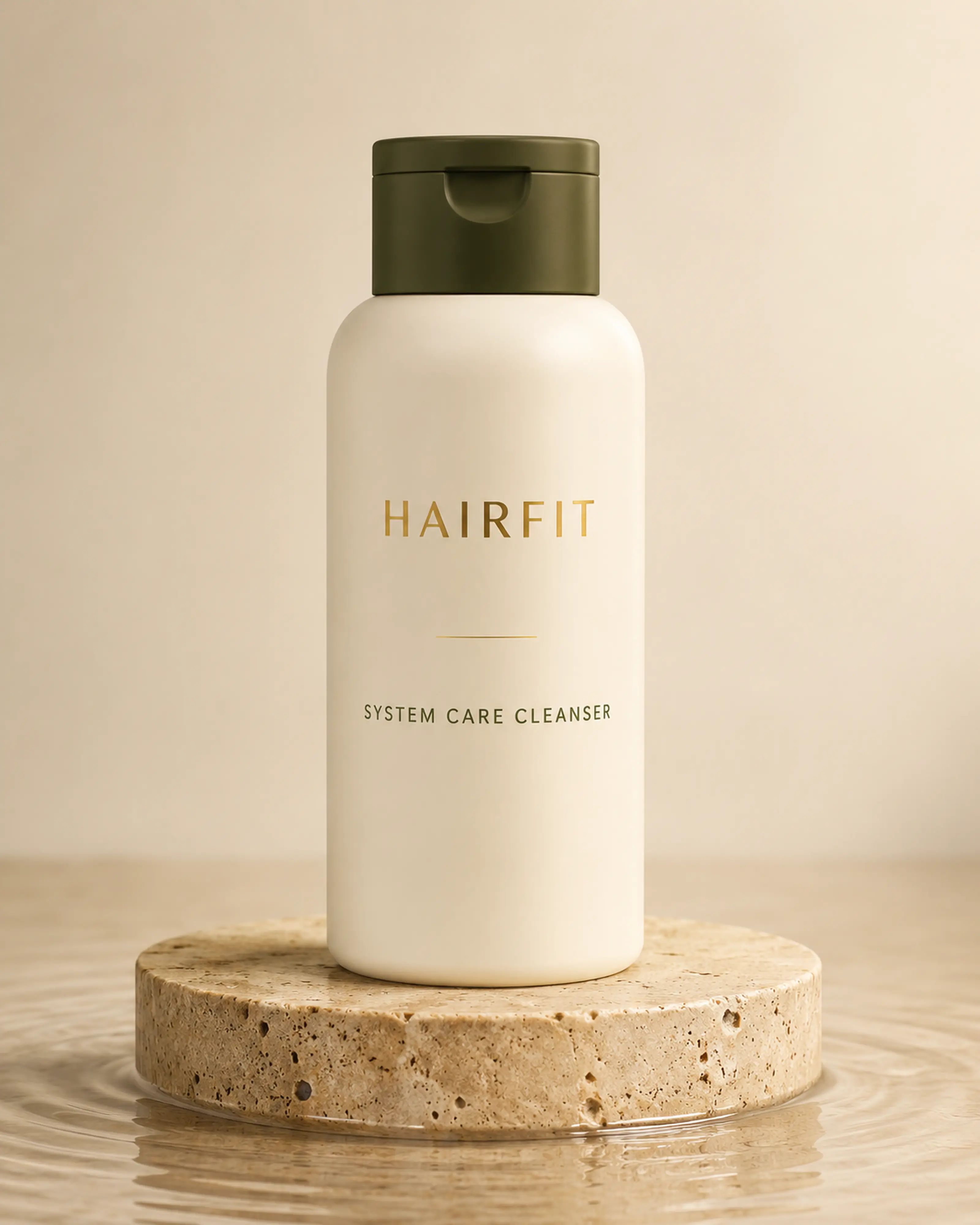 System Care Cleanser by HairFit, shown individually