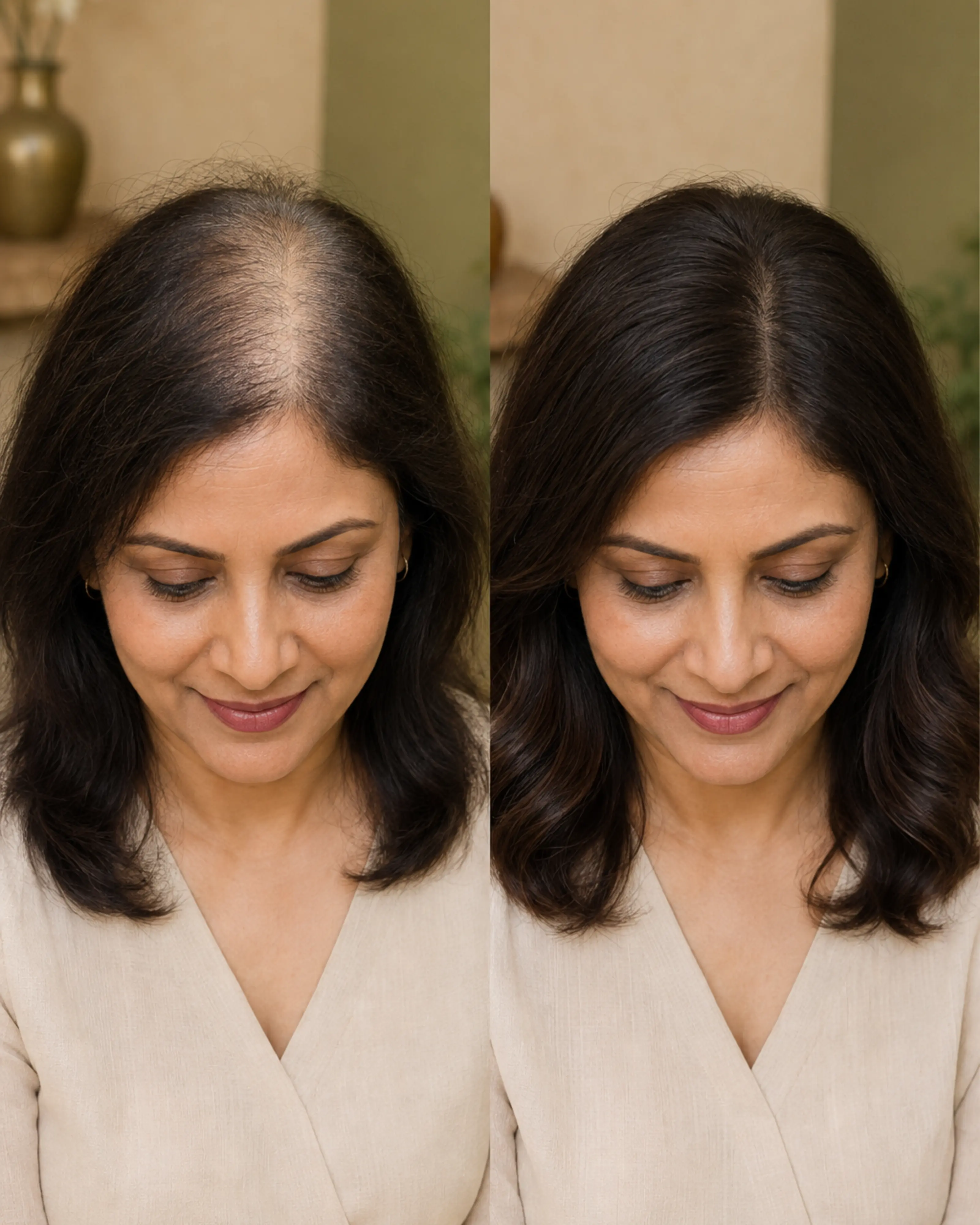 Natural Crown Topper by HairFit